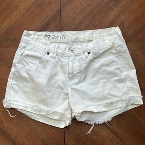 Madewell denim shorts